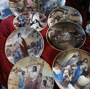 Life of jesus collector plates